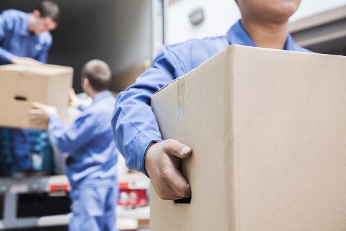 Professional removalists assisting with a home move