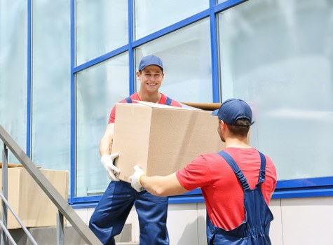 Secure and spacious removal truck interiors