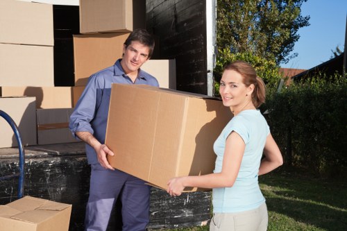 Professional moving company assisting with relocation